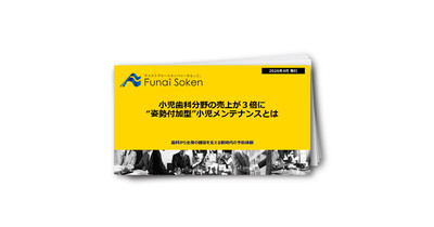小児歯科分野の売上が3倍に”姿勢付加型”小児メンテナンスとは