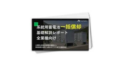 系統用蓄電池一括償却基礎解説レポート