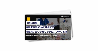 【歯科業界】継続来院率95％を達成する治療終了カウンセリングのノウハウとは