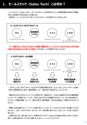 《商社・販売店編》営業が行かなくても売れる仕組み_セールステックを3ヶ月で導入する方法｜船井総合研究所