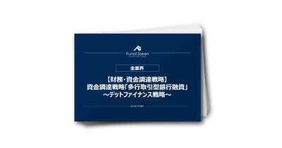 【財務・資金調達戦略】資金調達戦略「多行取引型銀行融資」～デットファイナンス戦略～