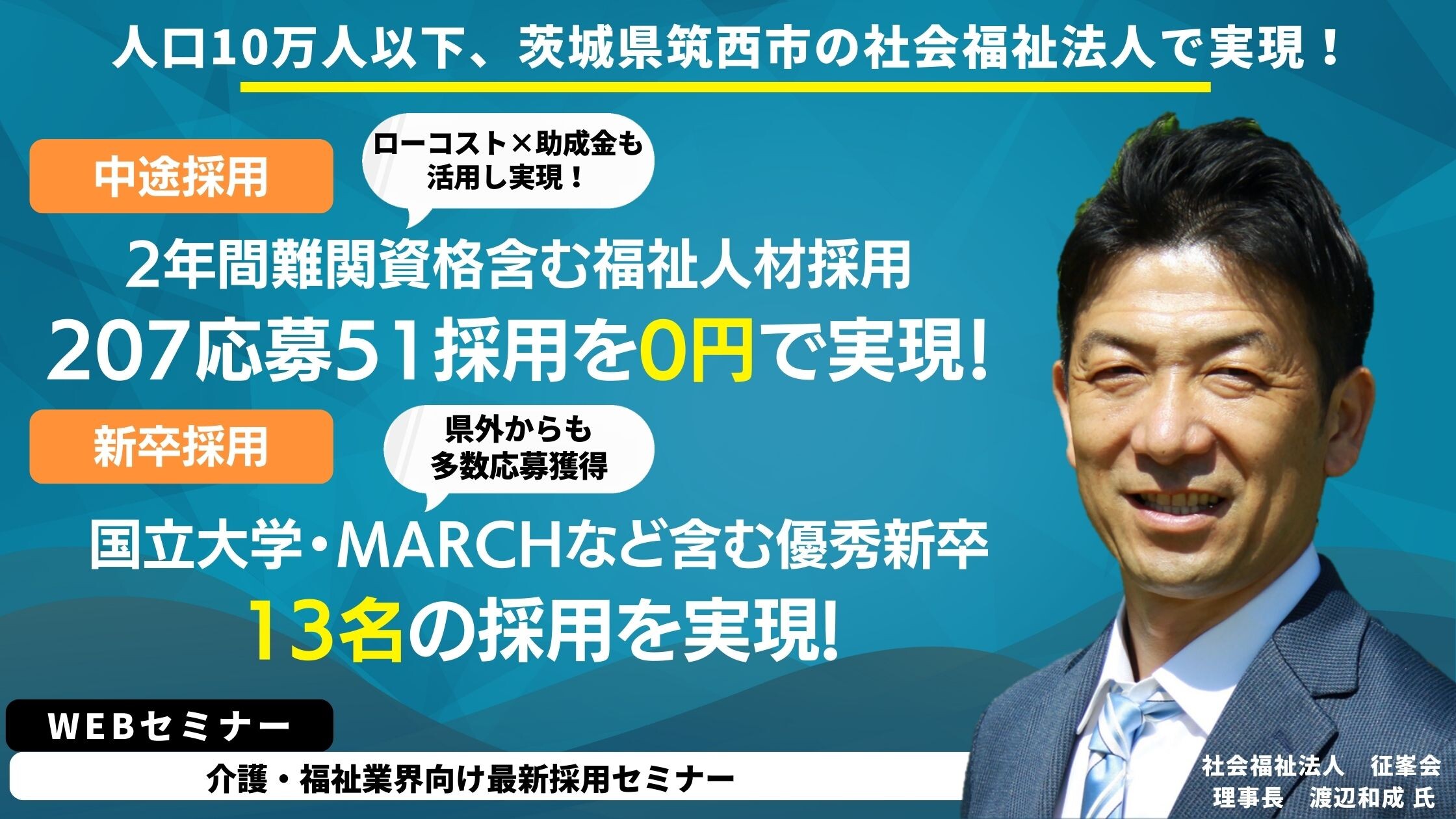 介護・福祉業界向け最新採用セミナー