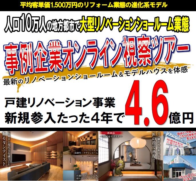 増改築ビジネス研究会オンラインクリニック