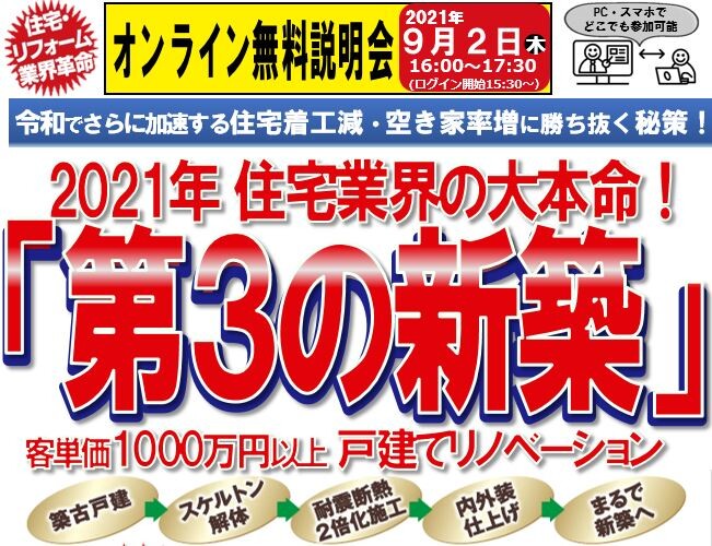 増改築ビジネス研究会説明会