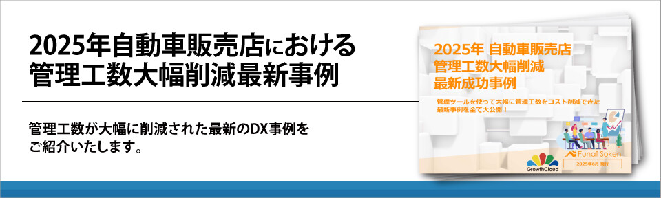 2025年自動車販売店における管理工数大幅削減最新事例