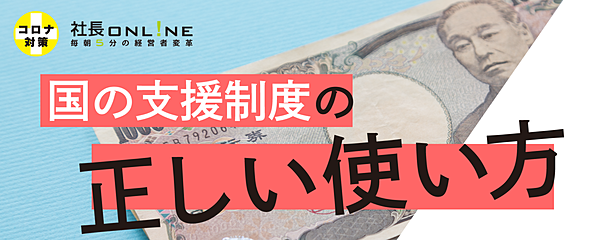 國の支援制度の正しい使い方