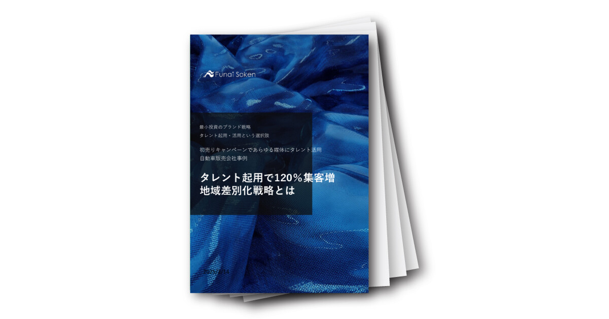タレント起用で120％集客増　地域差別化戦略とは