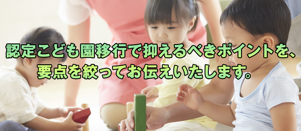 【webセミナー】認可保育所向け認定こども園セミナー