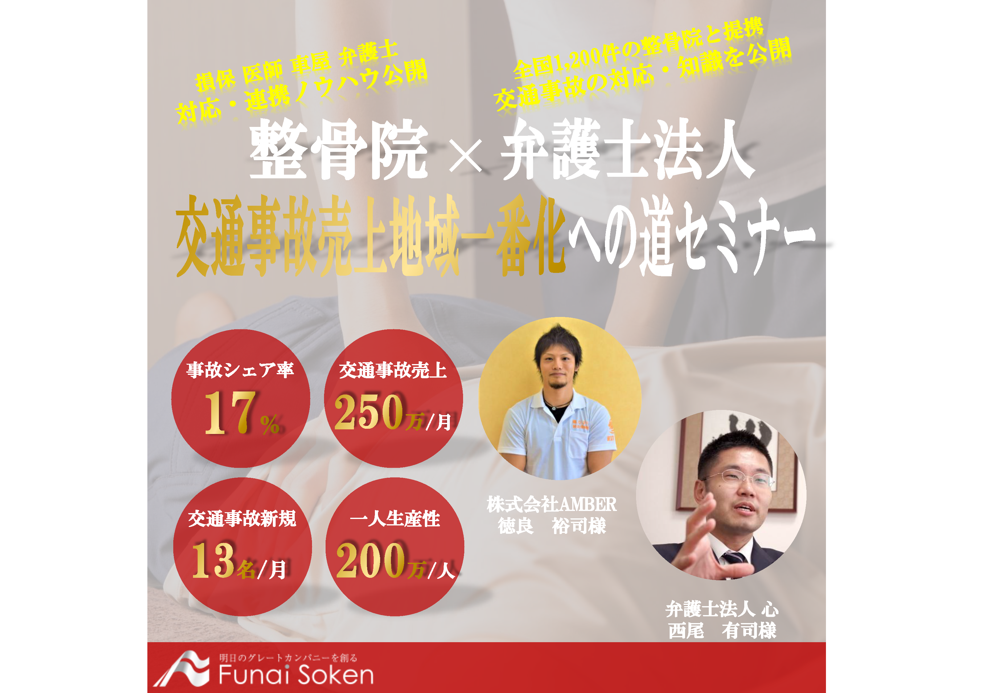 【交通事故集患】整骨院×弁護士が語る最新集患セミナー