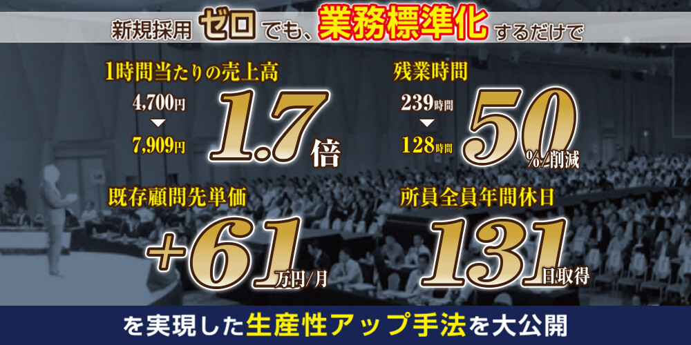 社労士事務所向け生産性向上セミナー2021
