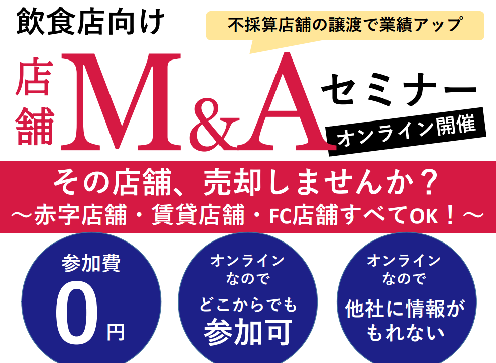 飲食店　M&Aフォーラム2022