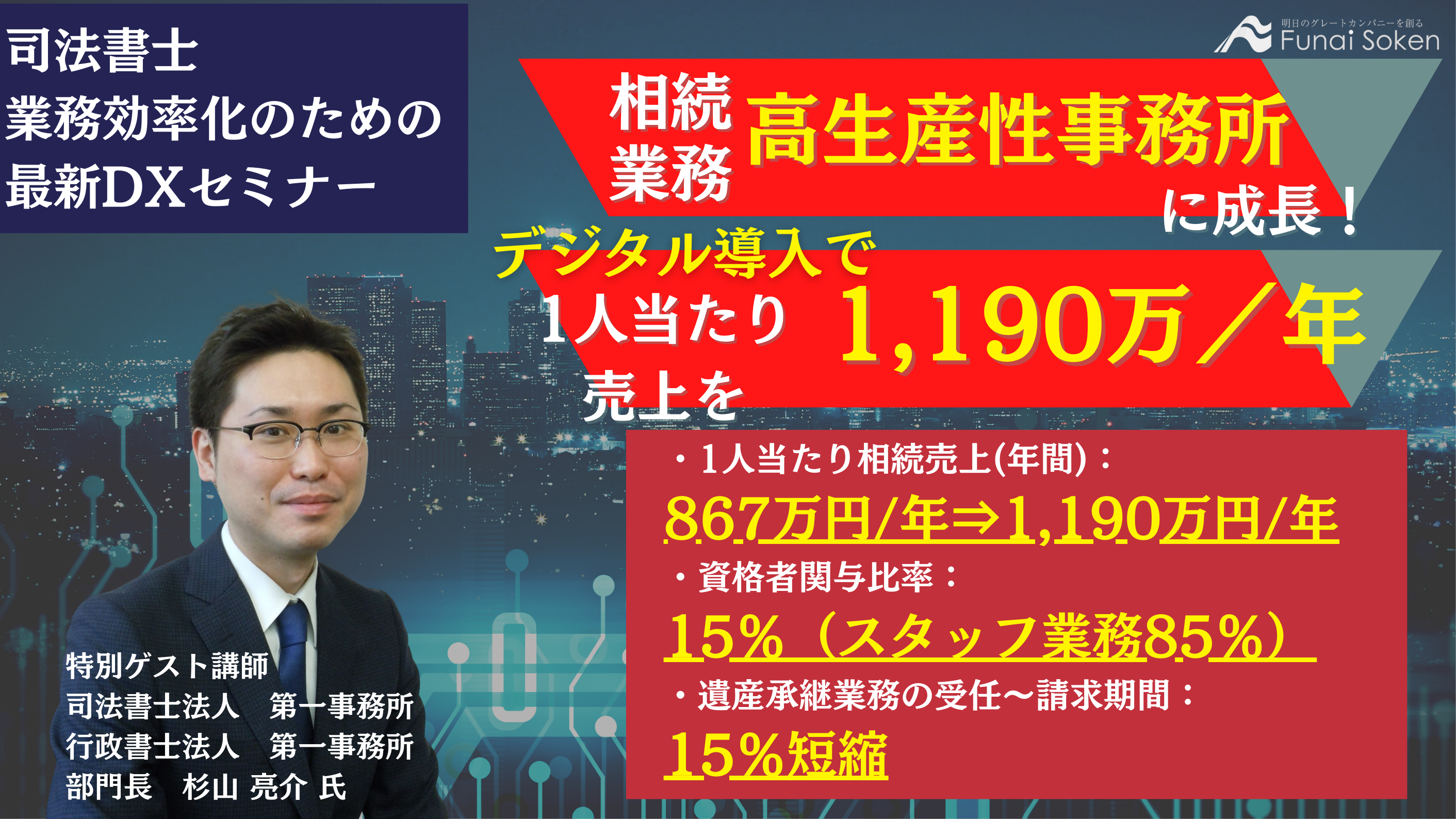 司法書士業務効率化のための最新DXセミナー