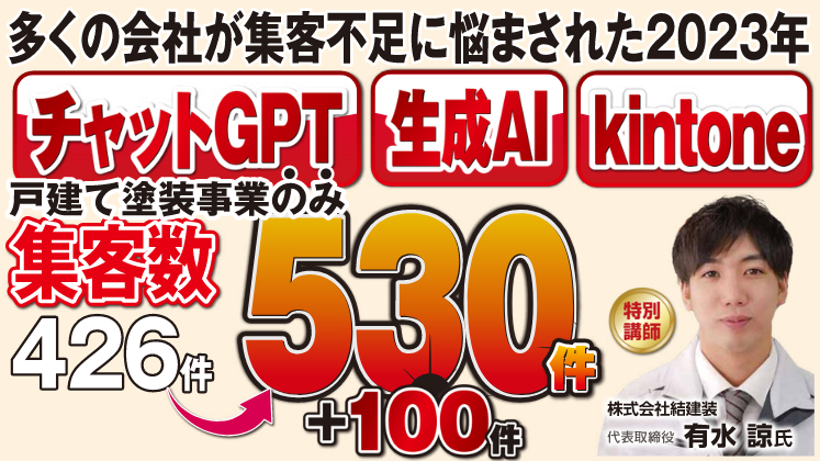 1年間で集客数100件増加！集客数UPセミナー