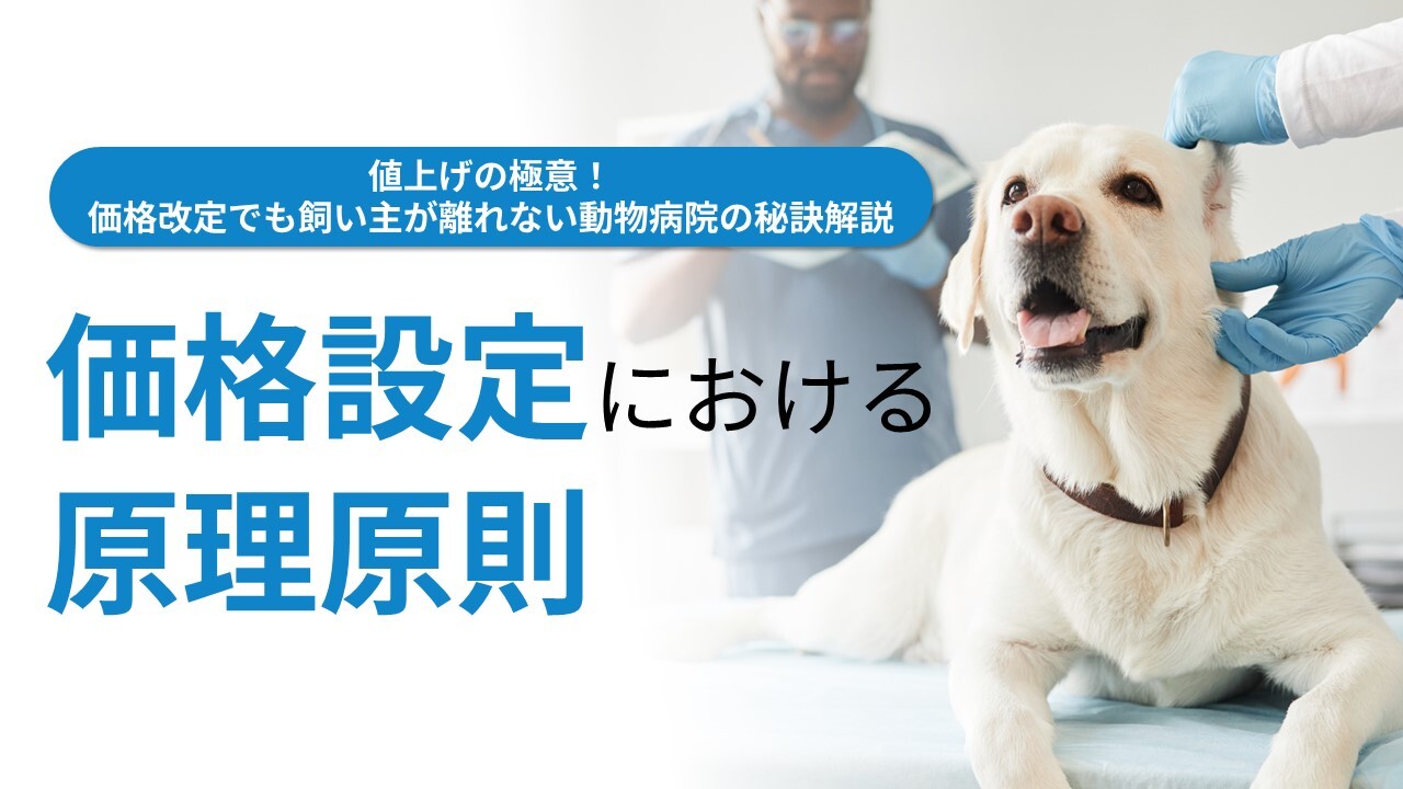 値上げの極意！価格改定でも飼い主が離れない動物病院の秘訣解説