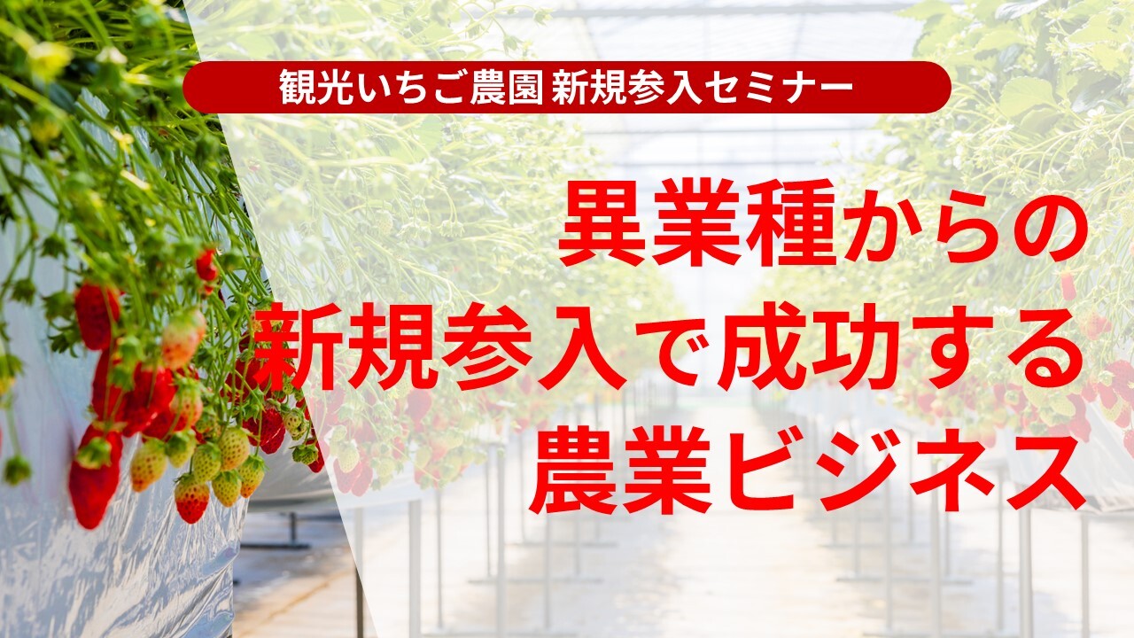 観光いちご農園