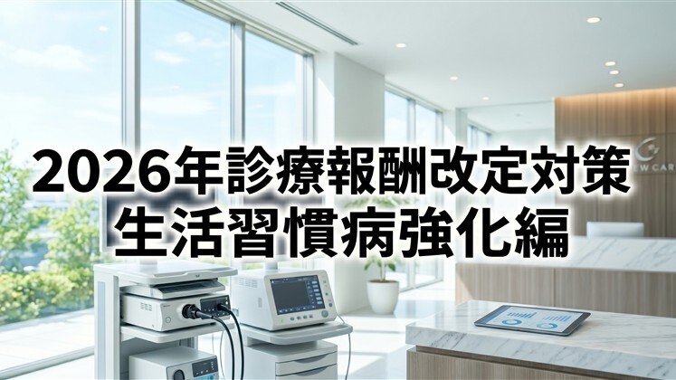 2026年診療報酬改定対策：生活習慣病強化編