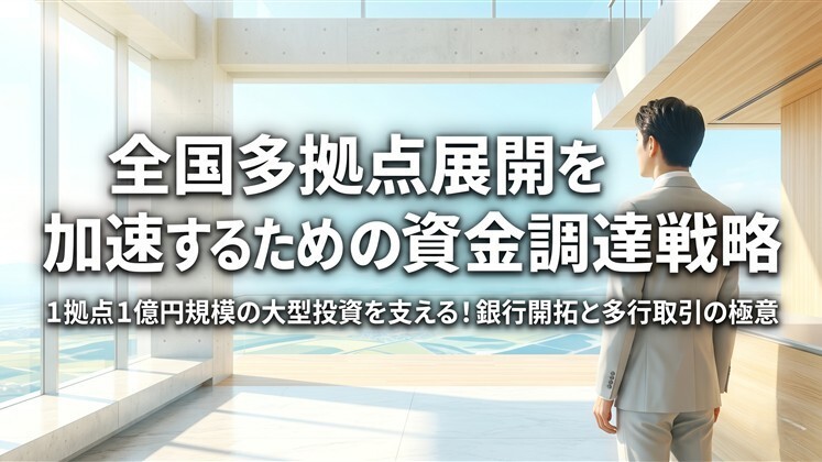 全国多拠点展開を加速するための資金調達戦略