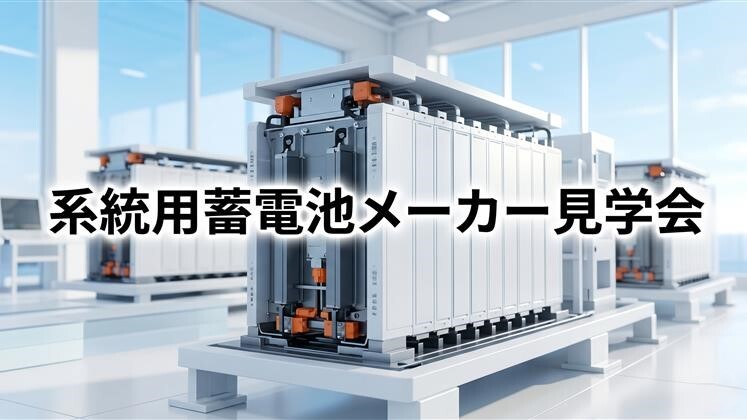 系統用蓄電池メーカー見学会