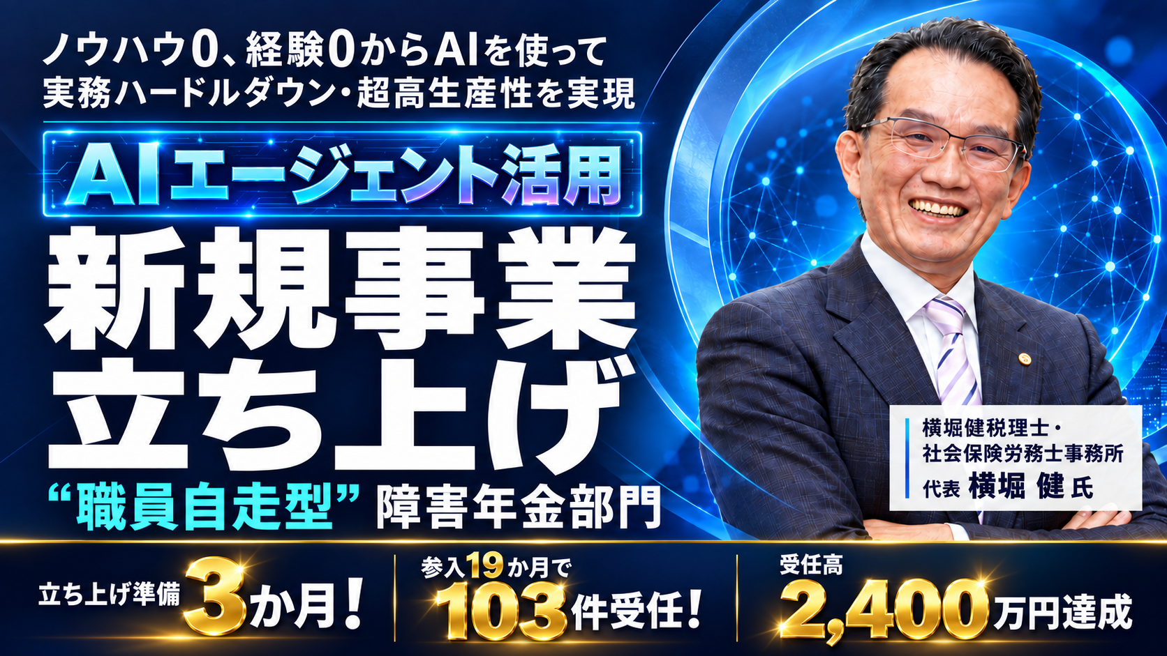 【障害年金未経験×AI】高生産性事業