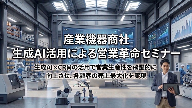 産業機器商社　生成AI活用による営業革命セミナー