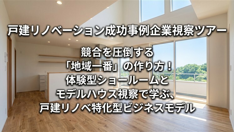 戸建リノベーション成功事例企業視察ツアー