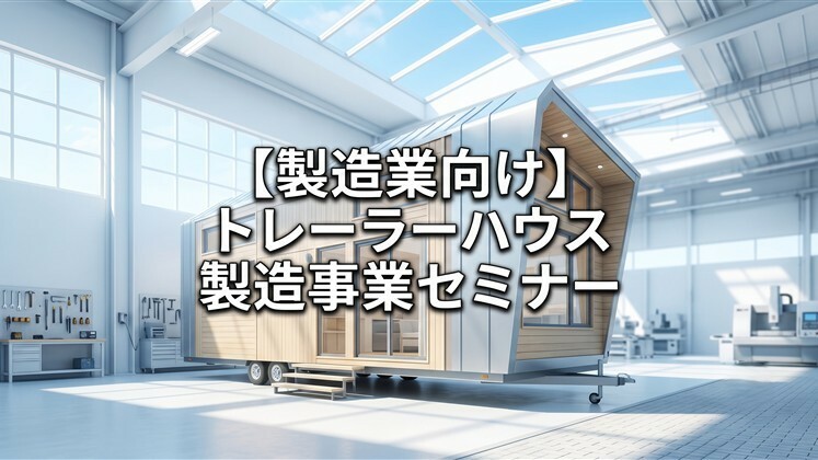 【製造業向け】トレーラーハウス製造事業セミナー