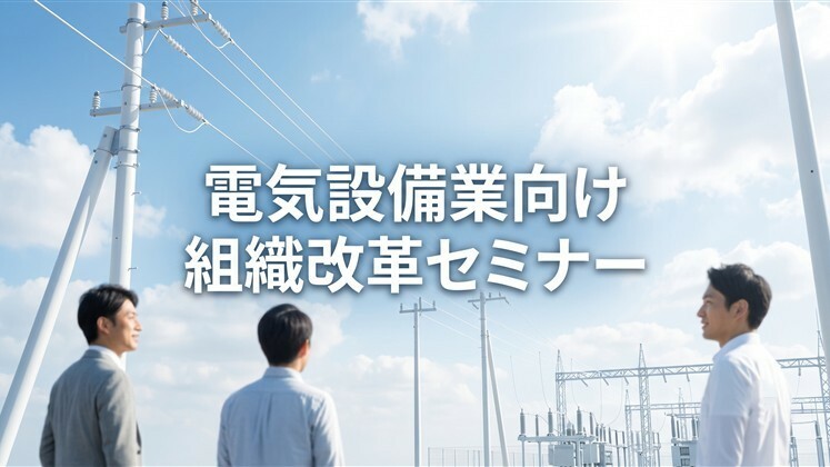 電気設備業向け組織改革セミナー