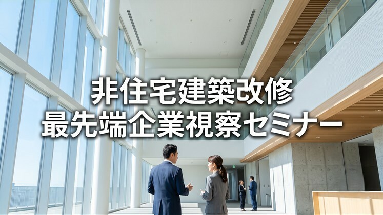 非住宅建築改修最先端企業視察セミナー
