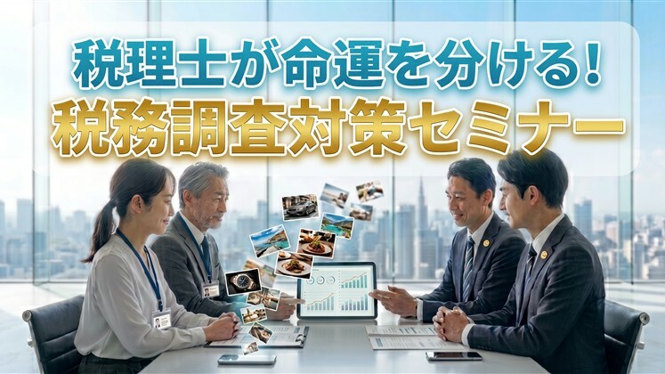 税理士が命運を分ける！税務調査対策セミナー