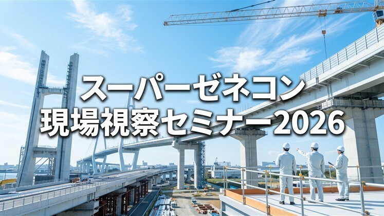 スーパーゼネコン現場視察セミナー2026