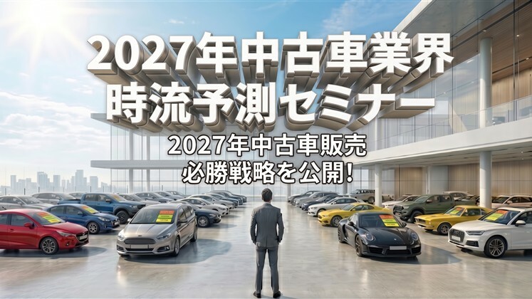 2027年中古車業界時流予測セミナー