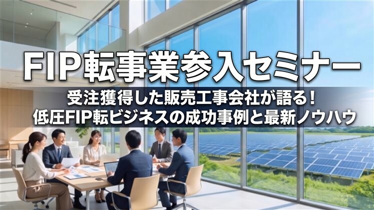 FIP転事業参入セミナー