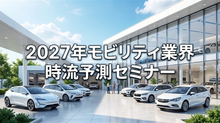 2027年モビリティ業界時流予測セミナー