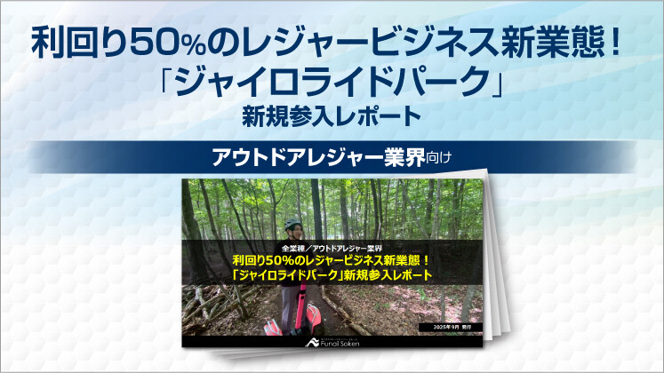 利回り50％のレジャービジネス新業態！「ジャイロライドパーク」新規参入レポート