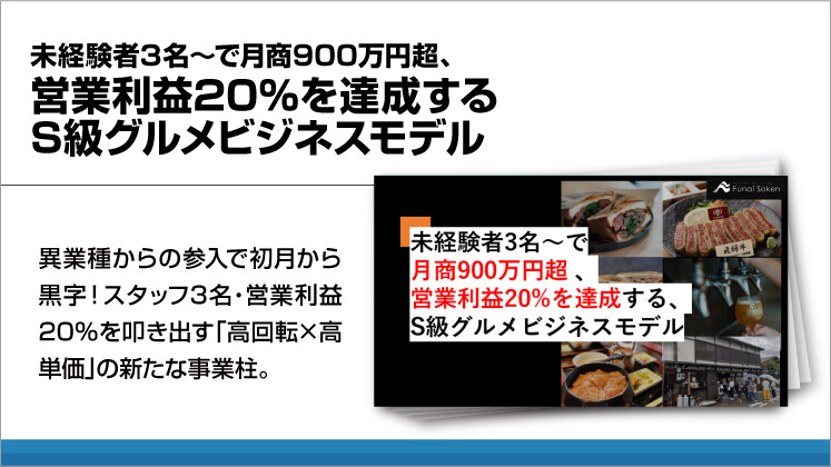 未経験者3名~で月商900万円超、