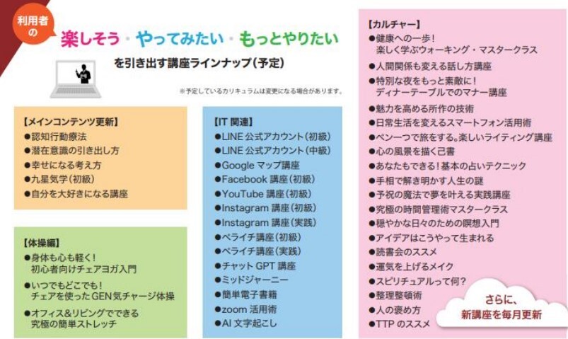 株式会社 GEN気様:講座ブログラム