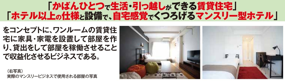 マンスリーマンションの運営ビジネスとは