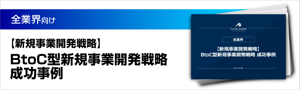 【新規事業開発戦略】BtoC型新規事業開発戦略
